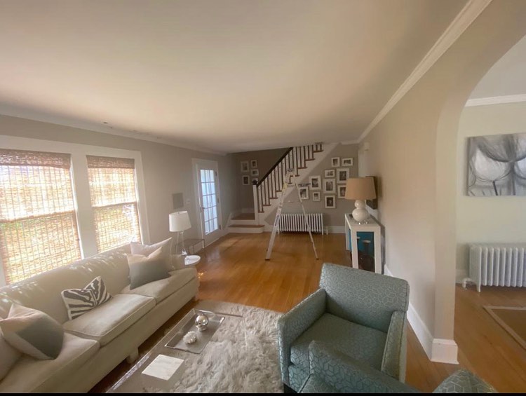 Interior painted